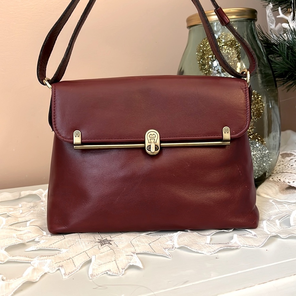 Etienne Aigner Leather Handbag